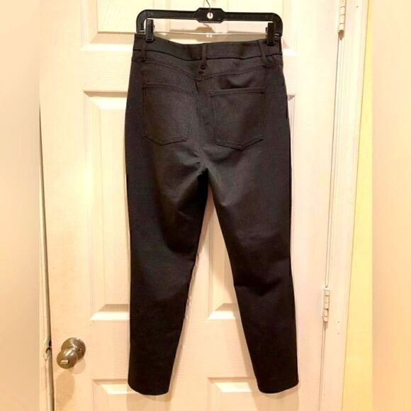 Ann Taylor High Rise Skinny Slacks, sz 4, Black - Picture 3 of 3